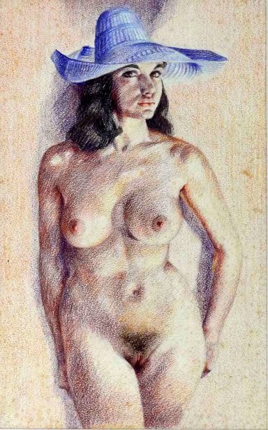 Nude With Hat 27