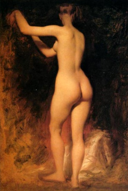 Study Of A Standing Nude