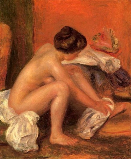Bather Drying Her Feet