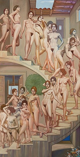 Marcel duchamp's nude descending a staircase