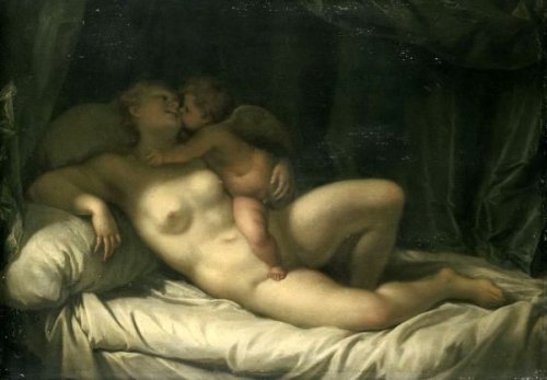 Venus Kissed By Amor