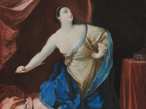 Lucretia (after Guido Reni)